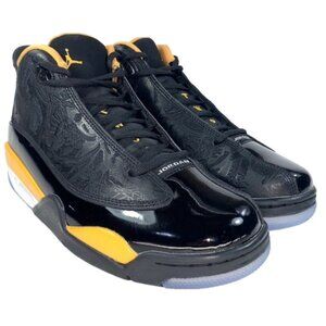 Nike Air Jordan 6Y Woman 7.5 Grade School Dub Zero Black Taxi Running Shoes
